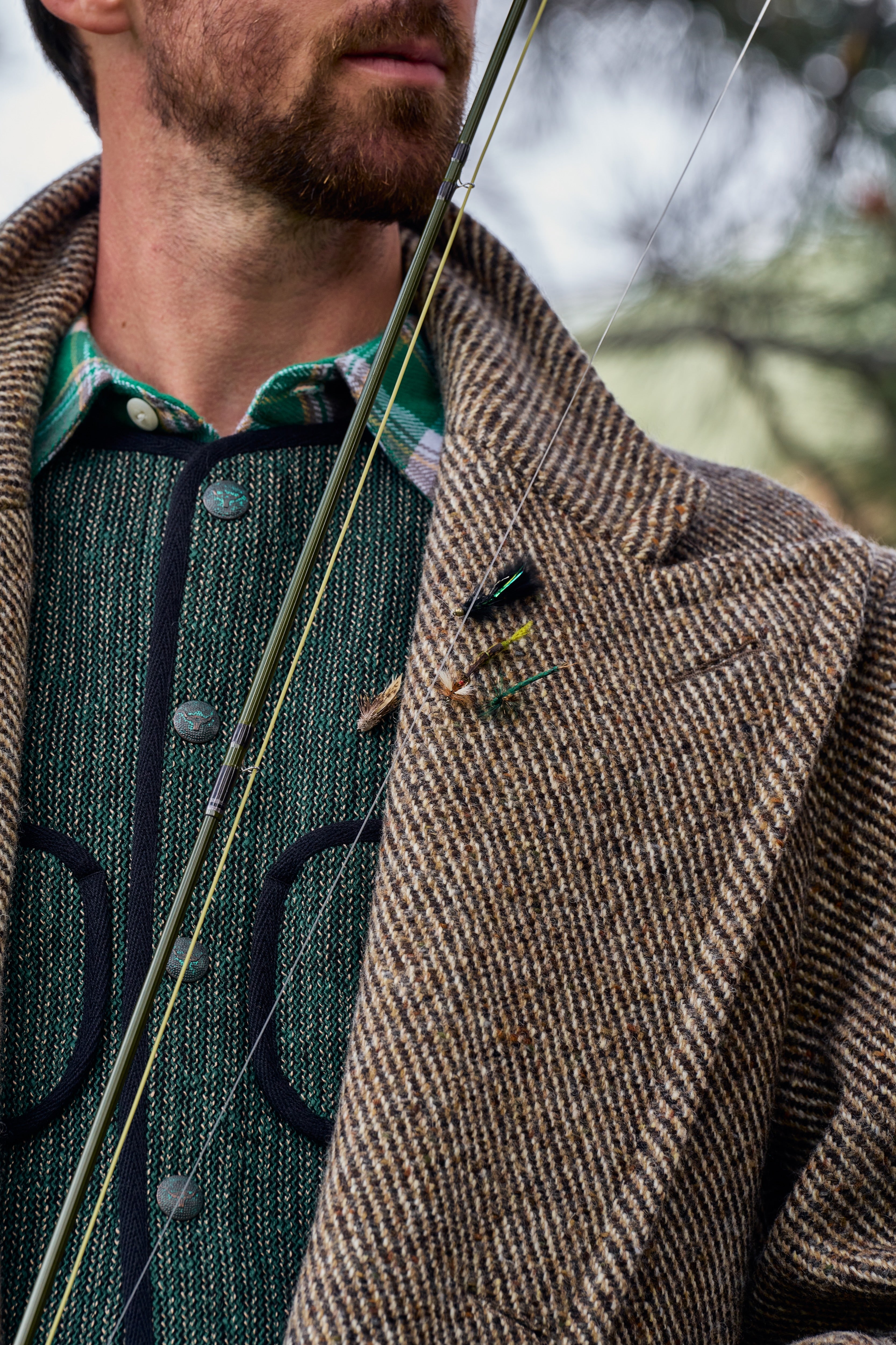 Beachcloth Vest - Evergreen