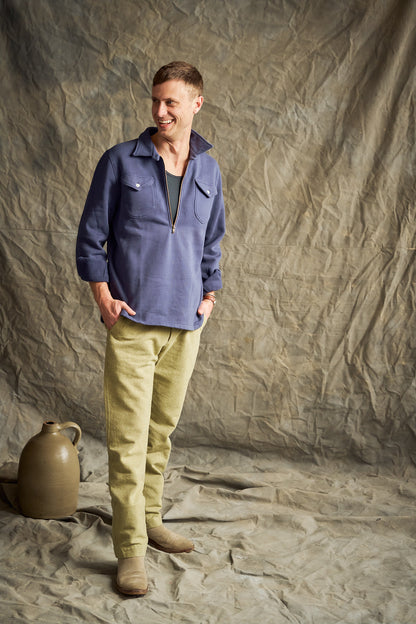 Rustic Plainweave Chino - Olive