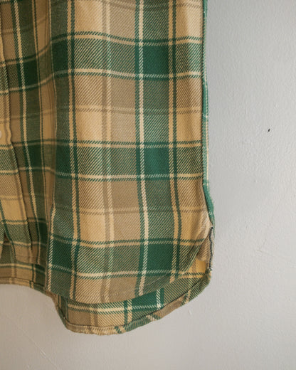 Washed Flannel Workshirt - San Luis Valley Hearth Plaid