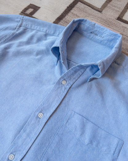 Oxford Cloth Button Down - Vintage Blue