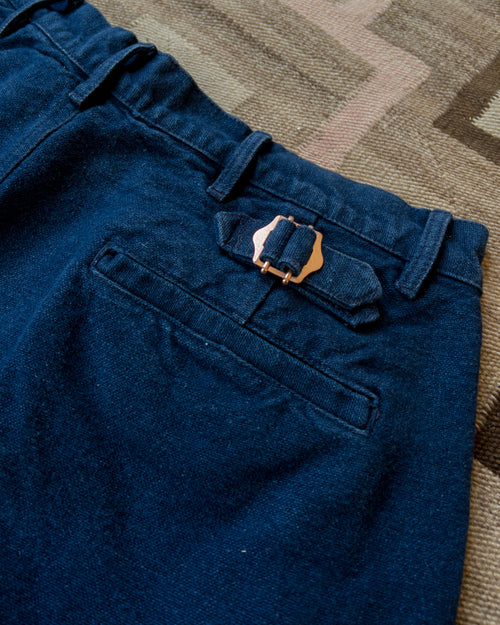 Rustic Plainweave Chino - Indigo