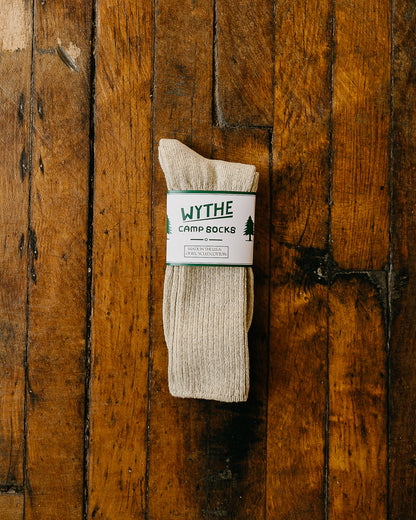 Recycled Cotton Camp Socks