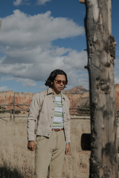Bedford Cord Ranch Jacket - Off White