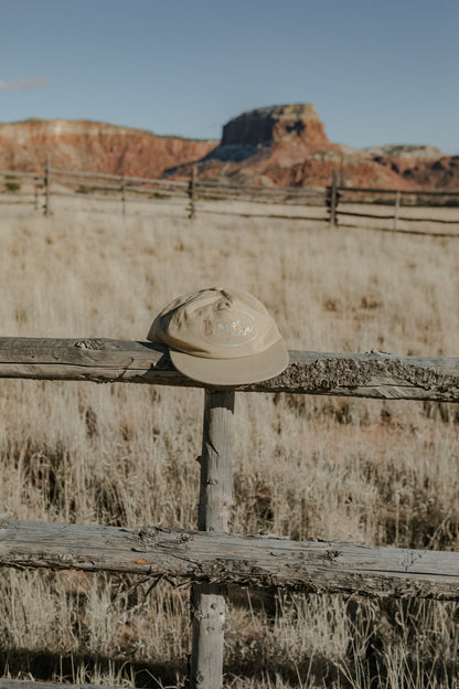 Chainstitched Canvas Ranch Hat - Khaki